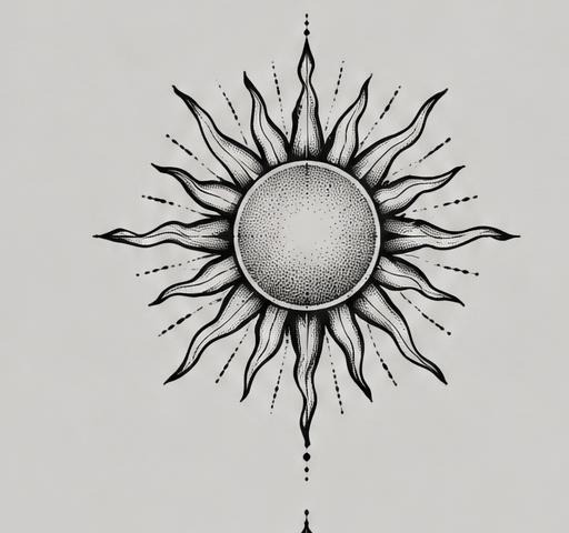 Dessin du flash Soleil Caraïbe